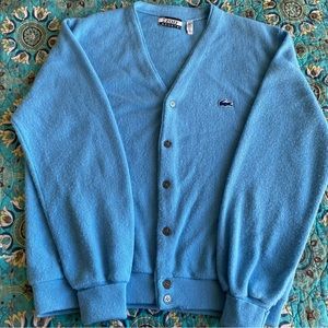 Vintage 70’s Izod Lacoste Cardigan 🐊